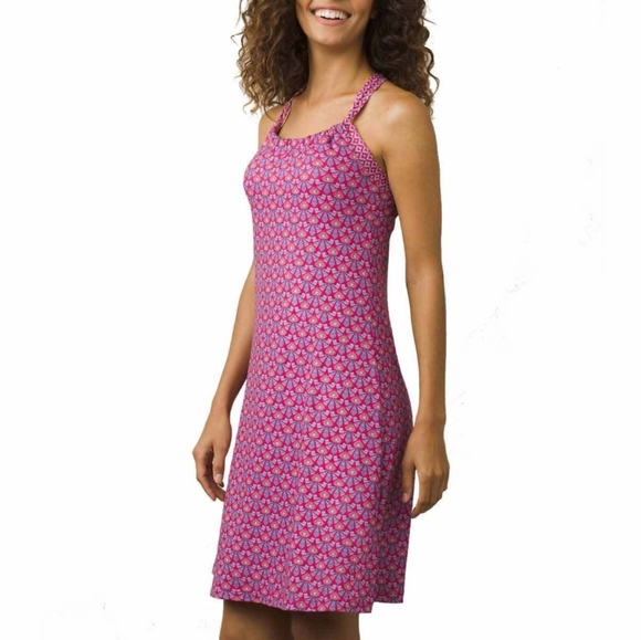 Prana Dresses & Skirts - NWT Prana Quinn Dress in Cosmo Pink Botanica